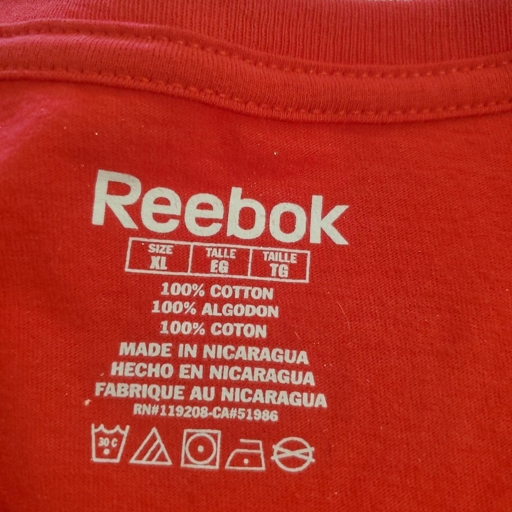Chicago Blackhawks 2015 Stanley Cup Champions T-Shirt Reebox Men's XL NEW NWT - Picture 3 of 9